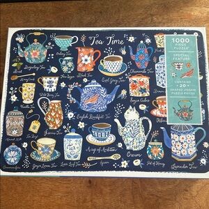 New in box Tea Time puzzle  by galison